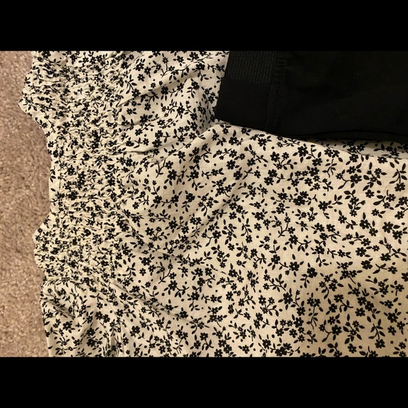 Floral smoked top and leggings set - Picture 2 of 2